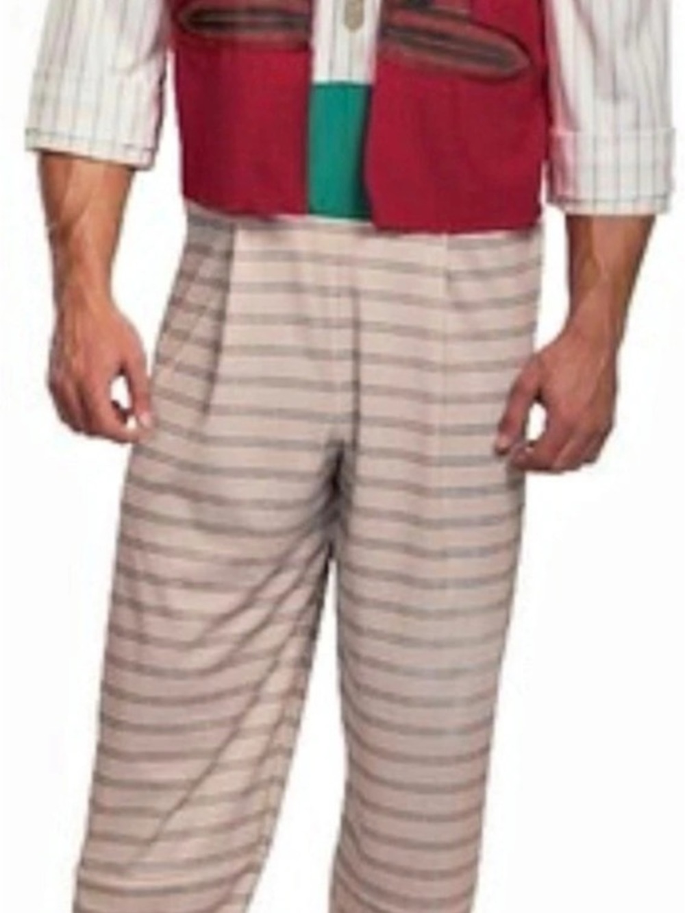 Disney Aladdin Costume Red & White Size Large Like New